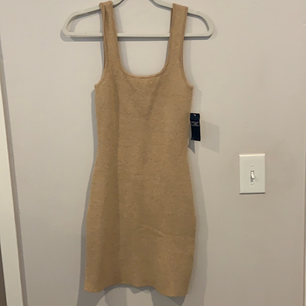 Abercrombie & Fitch Nude Knit Sweater dress